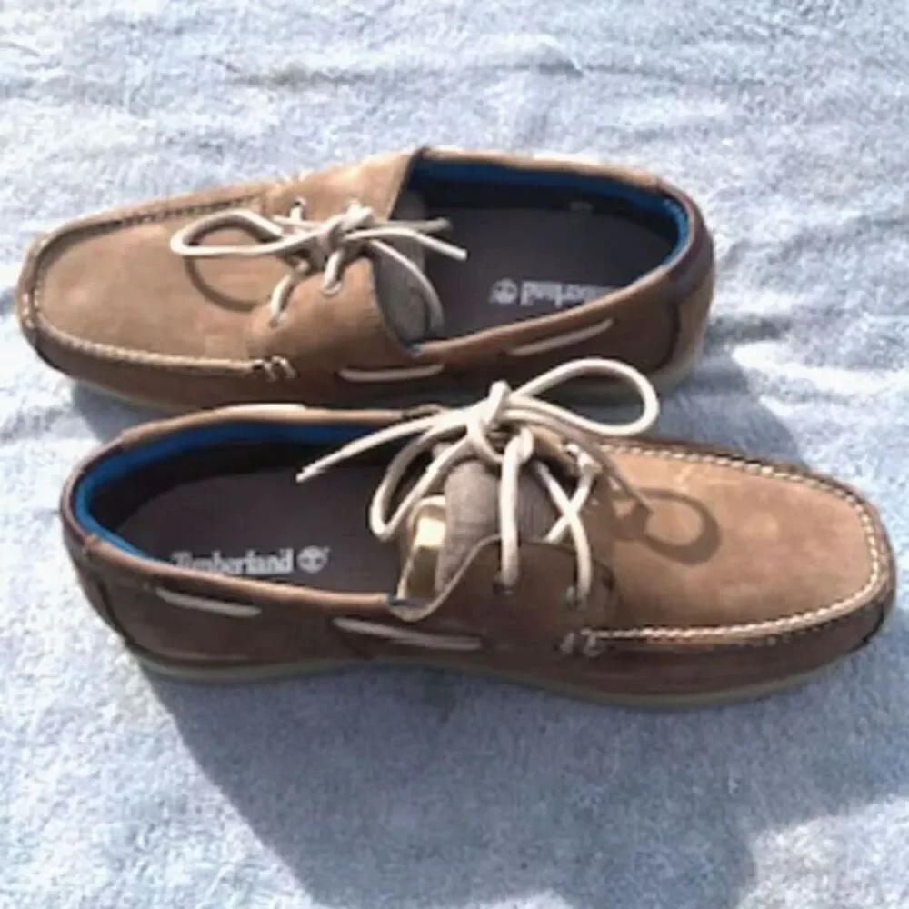 Size: 11M Leather Piper Cove Boat Shoes . Timberland Retail $164.99 . New in Box